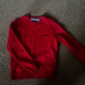 Tommy Hilfiger Red Crewneck Sweatshirt